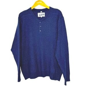 Schott‎ Bros. Henley Sweater Mens Size XL